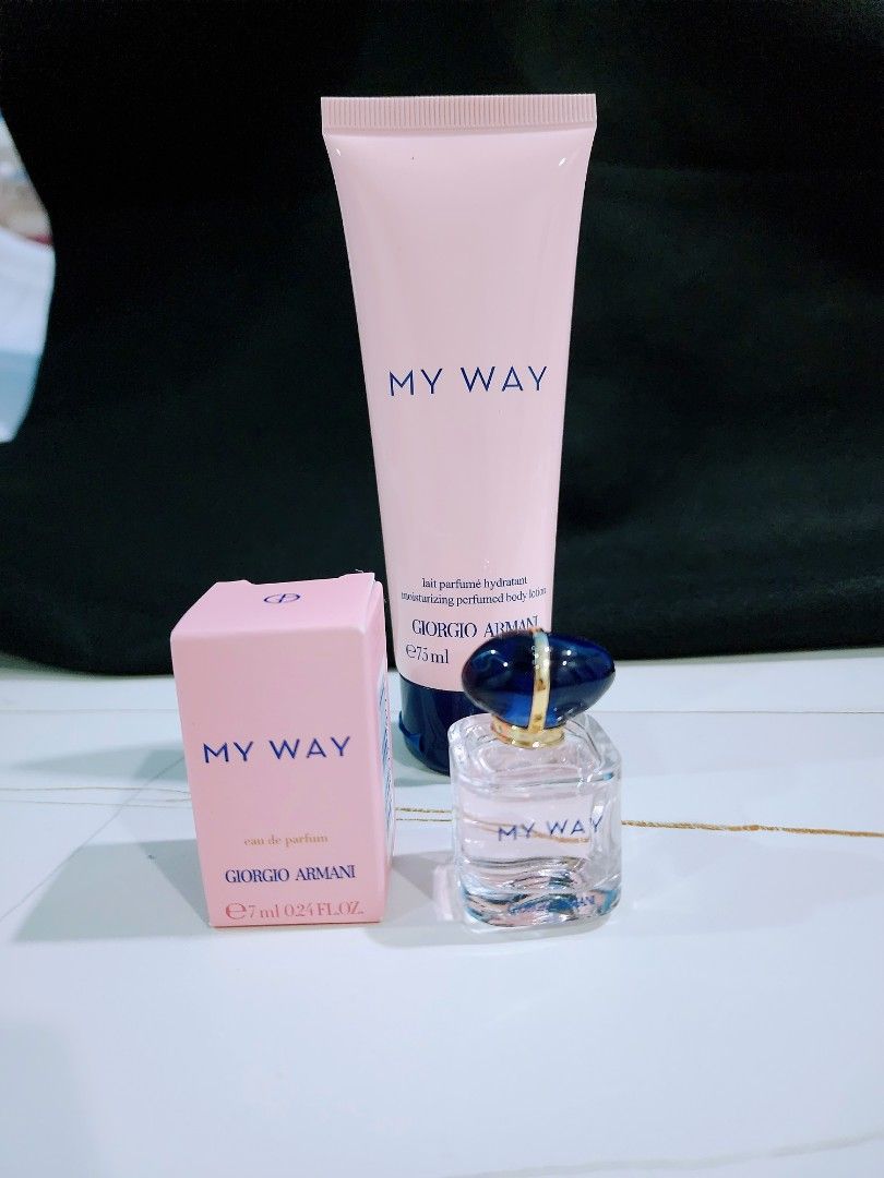 Armani My Way Perfume + Lotion, Beauty & Personal Care, Fragrance &  Deodorants on Carousell