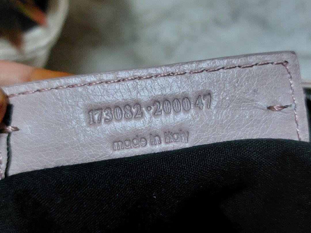 Balenciaga city best sale bag serial number