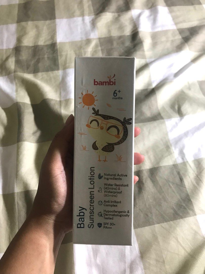 Bambi Baby Sunscreen Lotion 100ml on Carousell