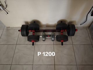 barbell and dumbell