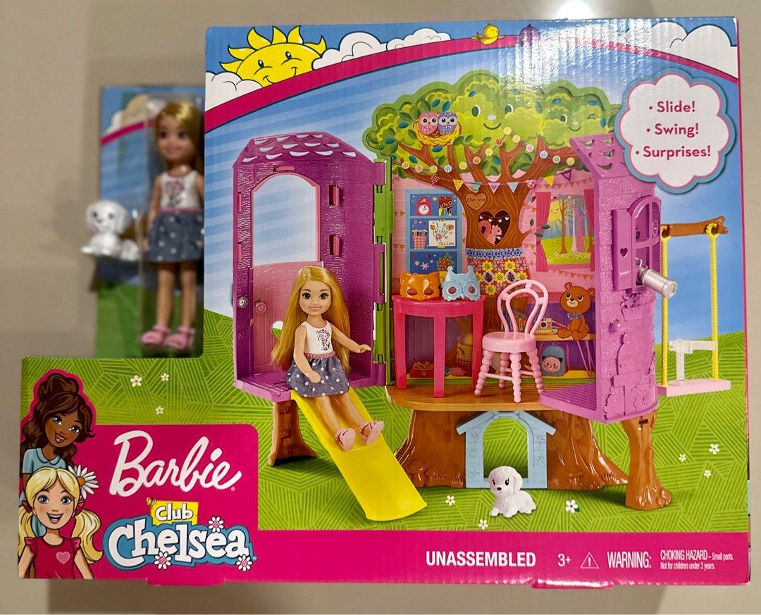 Barbie Chelsea club tree house Hobbies Toys Toys Games on