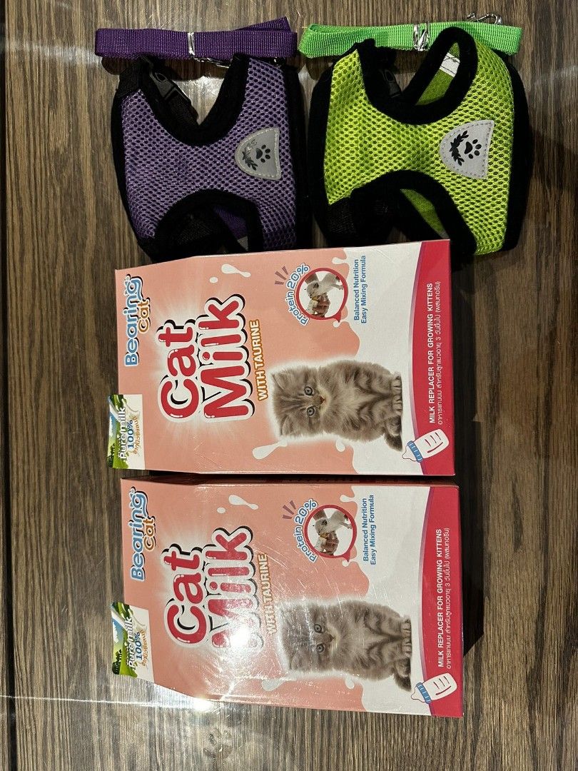 2 box Bearing Cat Milk, Food & Drinks, Packaged & Instant Food on Carousell