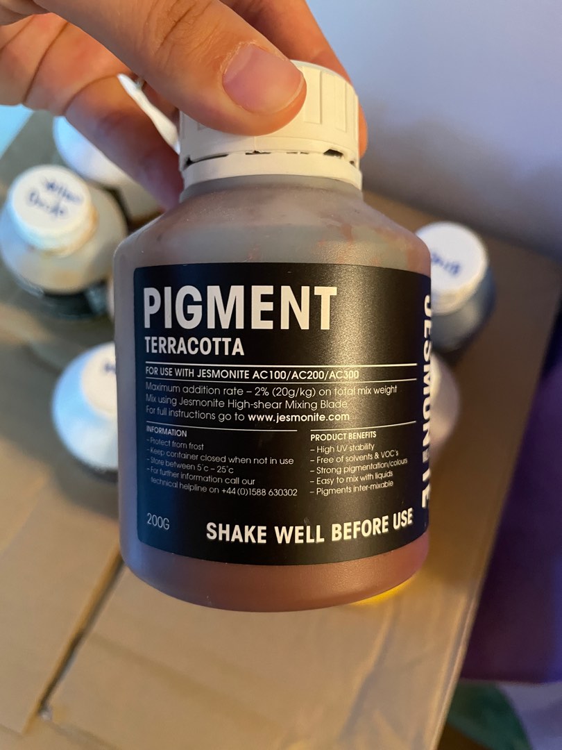 Best DEAL! Jesmonite color pigment 200g / can use in Concrete / Acrylic