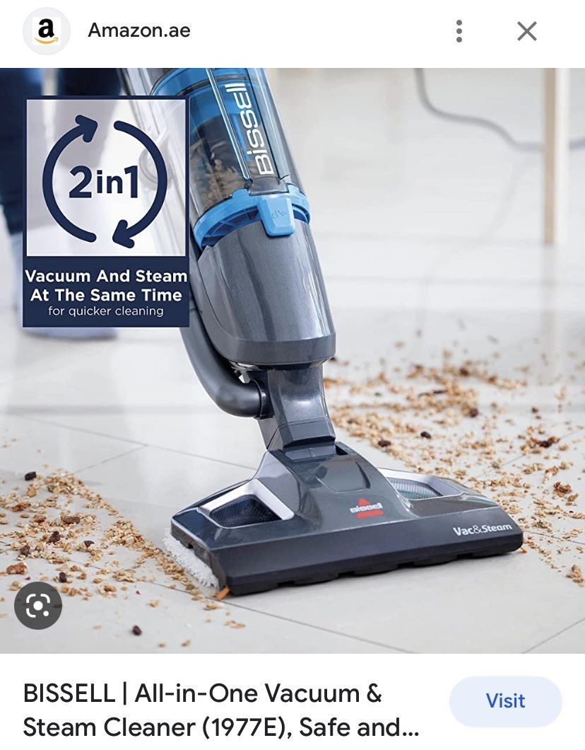 BISSELL Vacuum & Steam 2in1, TV & Home Appliances, Vacuum Cleaner
