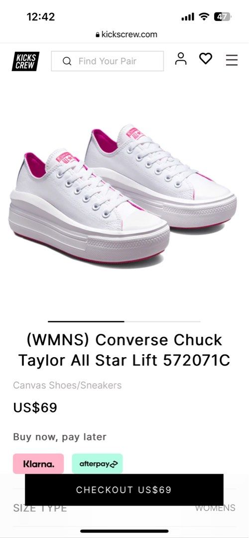 Buy now pay clearance later converse shoes