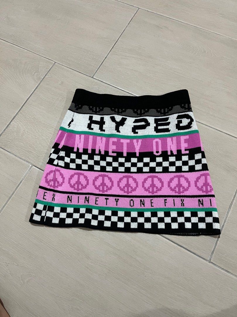 Jacquard knit skirt h&m discount
