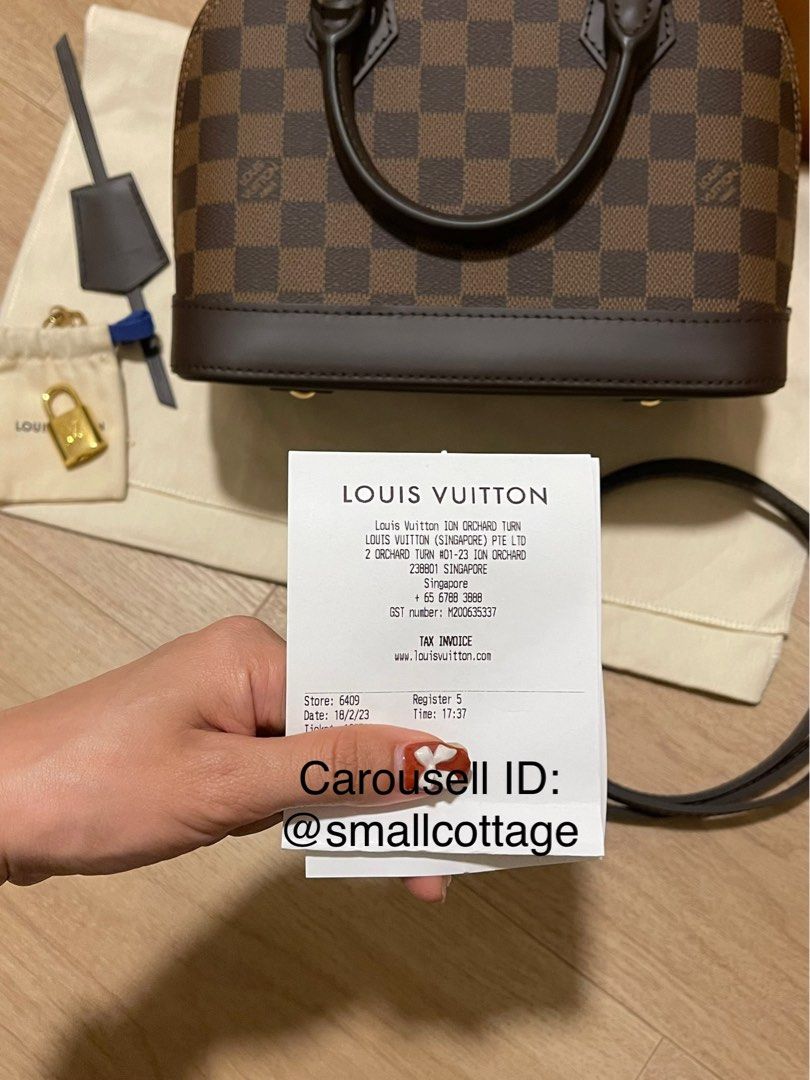 Louis Vuitton Alma Bag Price Singapore