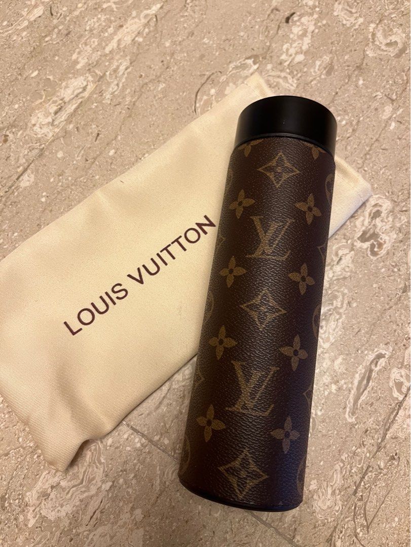 Louis Vuitton temperature display vacuum insulated thermos bottle