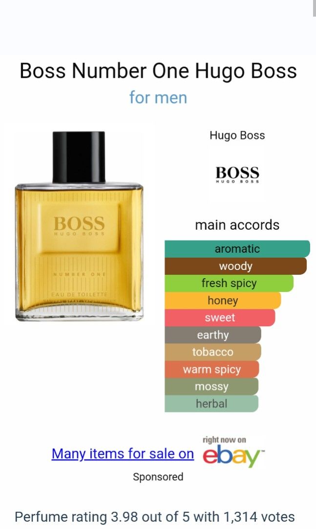 Boss Number No For Men 100ml by HUGO BOSS Original Tester Eropa