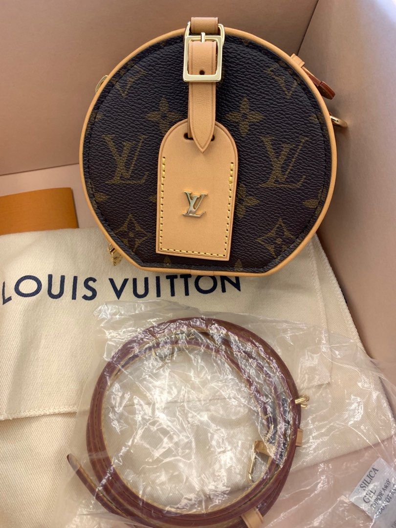 LV Mini Petite Boite Round Bag, Luxury, Bags & Wallets on Carousell