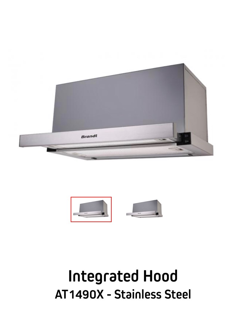 Brandt Integrated Hood, TV & Home Appliances, Kitchen Appliances, Hobs