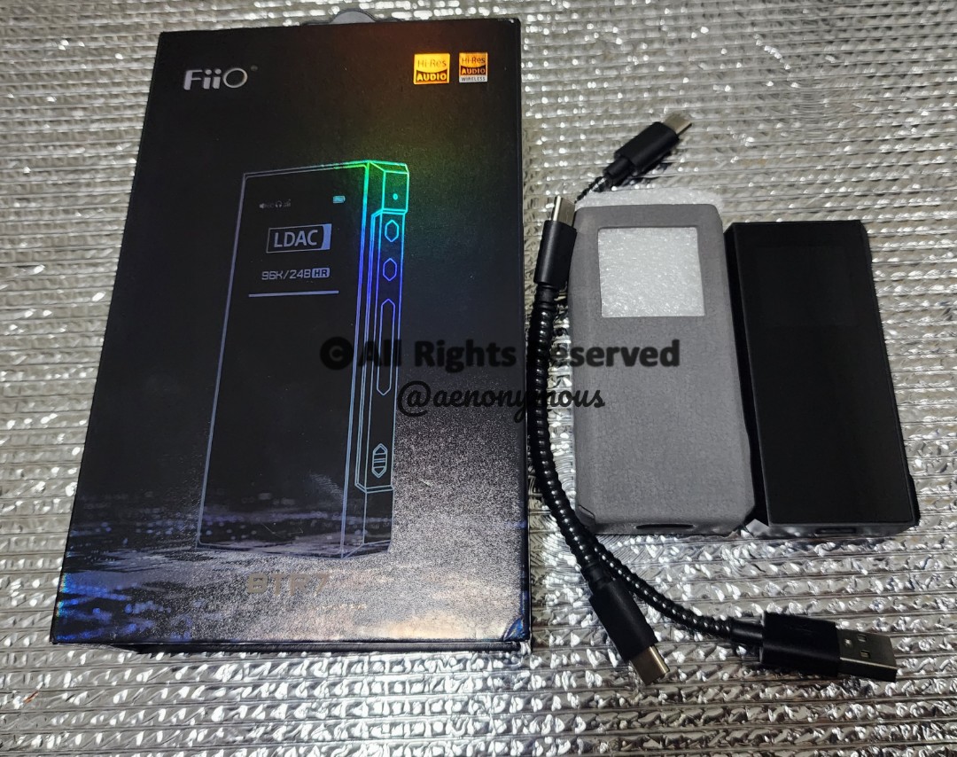 20510円非対面販売 【美品】 【新品未開封】 FiiO BTR7 【匿名配送