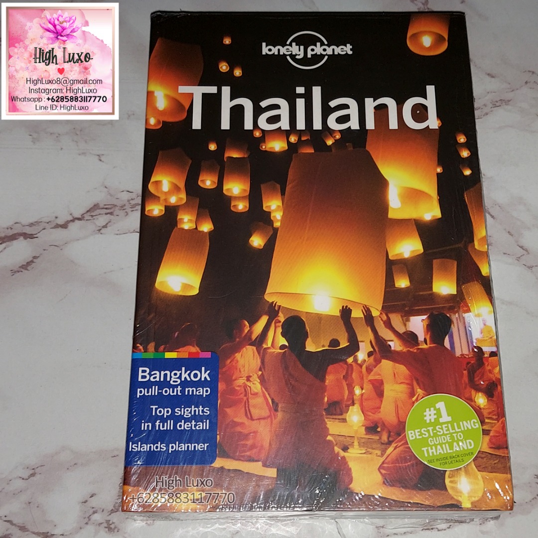 Buku Travel Lonely Thailand English Book SOUTHEAST ASIA TENGGARA Impor Import English