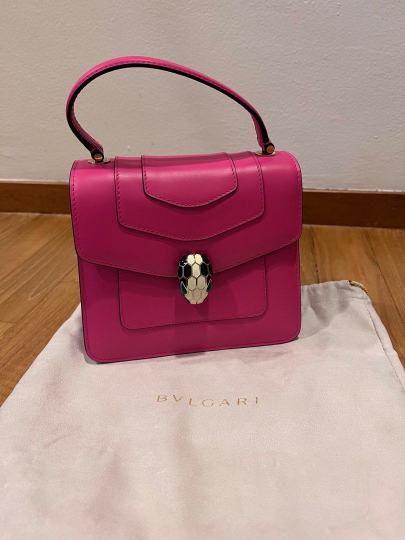 Bvlgari cheap bag pink