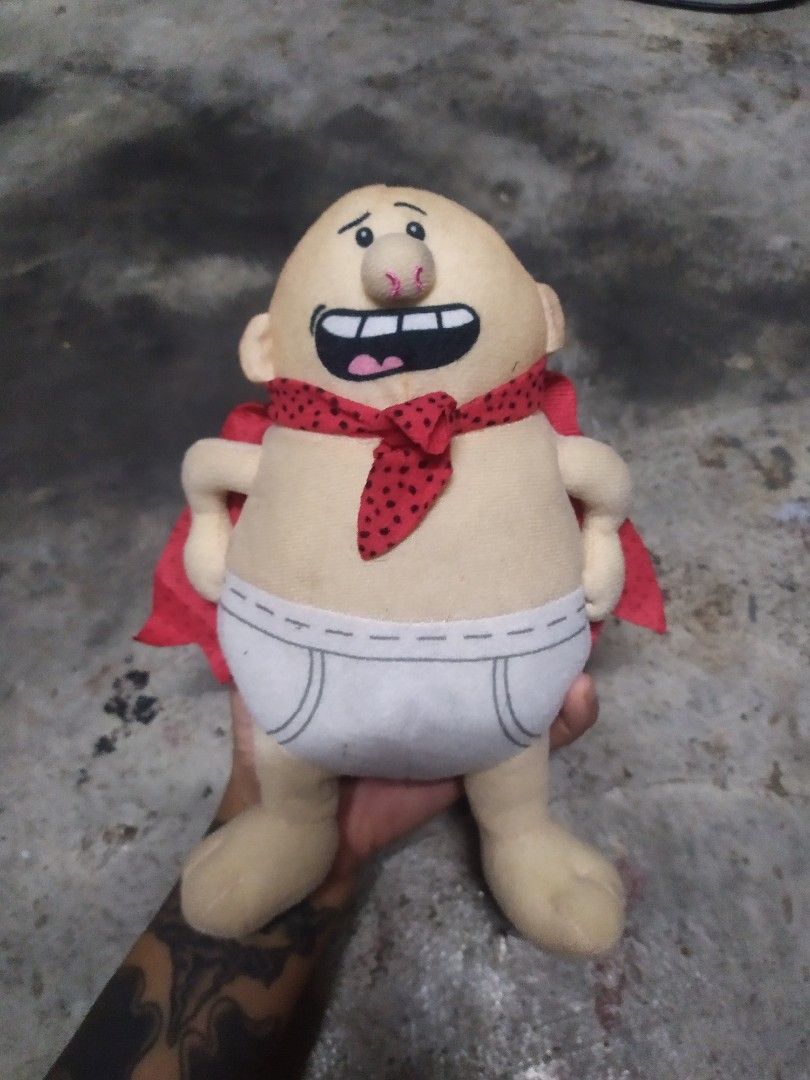 Captain Underpants Plush Doll, Hobbies & Toys, Toys & Games on Carousell