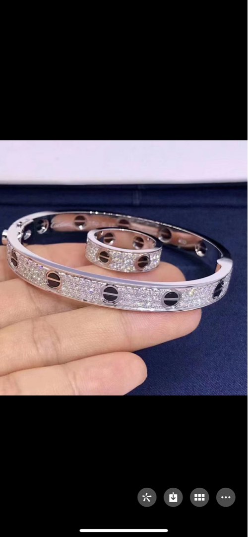 Cartier love bracelet ceramic deals