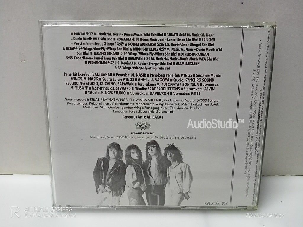 CD Wings Teori Domino, Hobbies & Toys, Music & Media, CDs & DVDs on Carousell