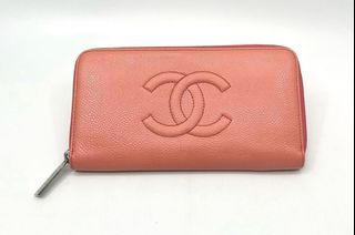 Chanel timeless zippy wallet