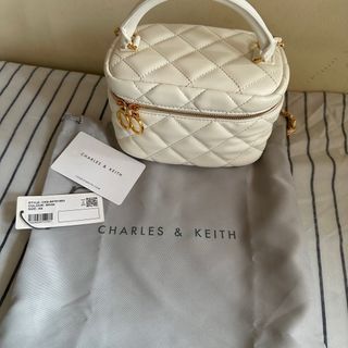 Charles & Keith Quilted Zip Mini Bag