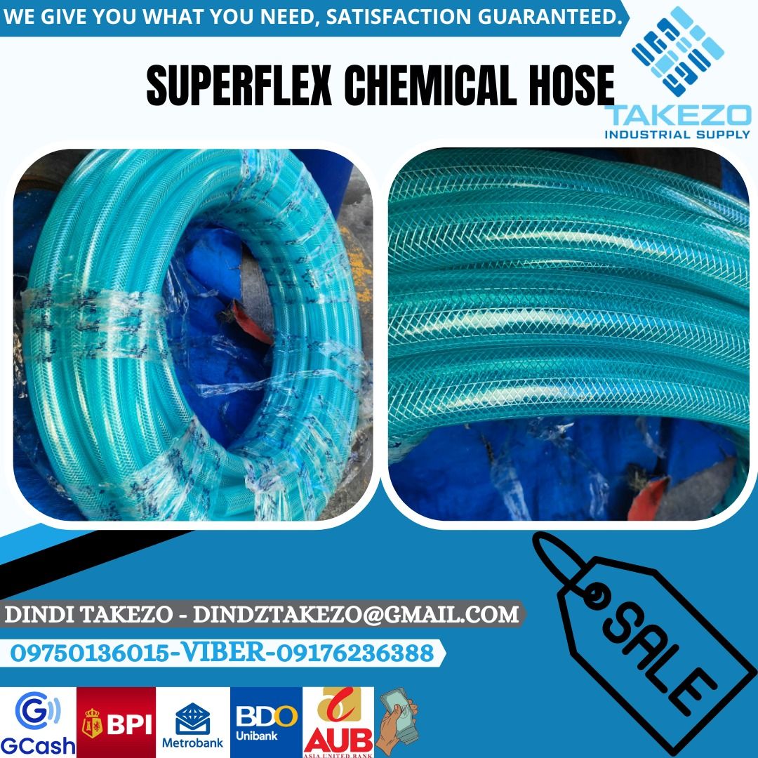 Chemical Hose, Commercial & Industrial, Industrial Equipment on Carousell