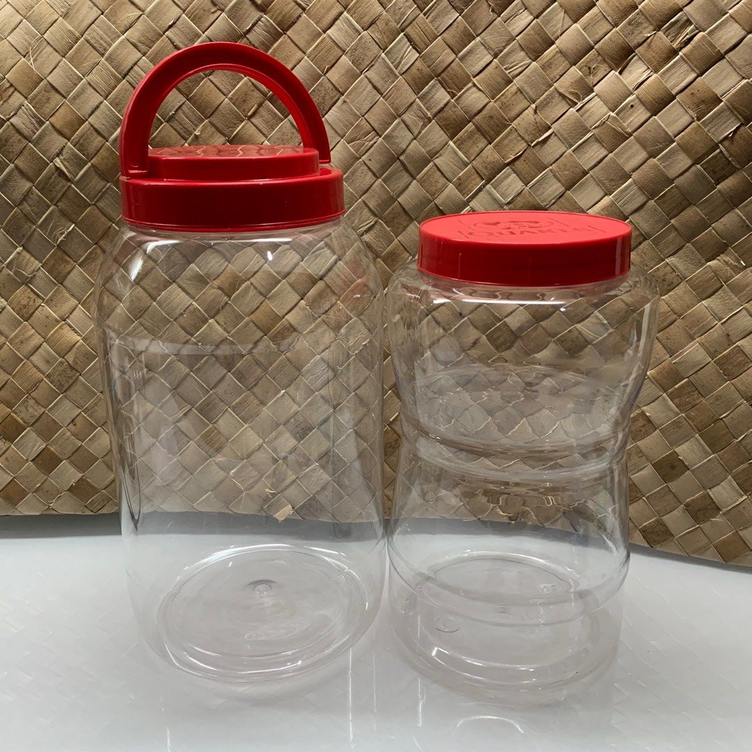 Clear Tall Plastic Containers on Carousell