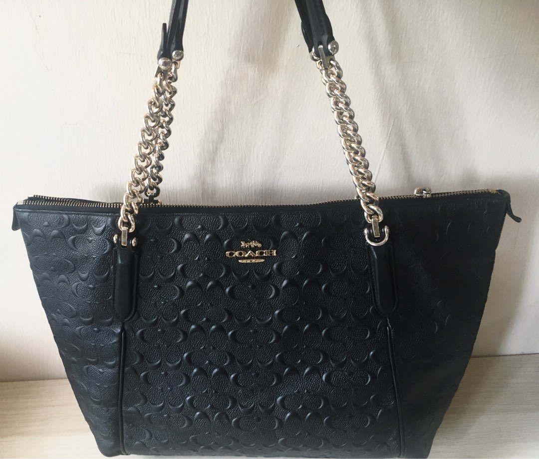 Coach Ava Chain Tote preloved Women s Fashion Bags Wallets