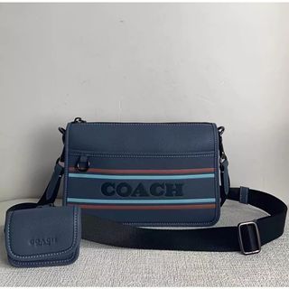 Coach 903 Pacer Convertible Pouch In Colorblock Men Crossbody Sling Camera  Small Bag