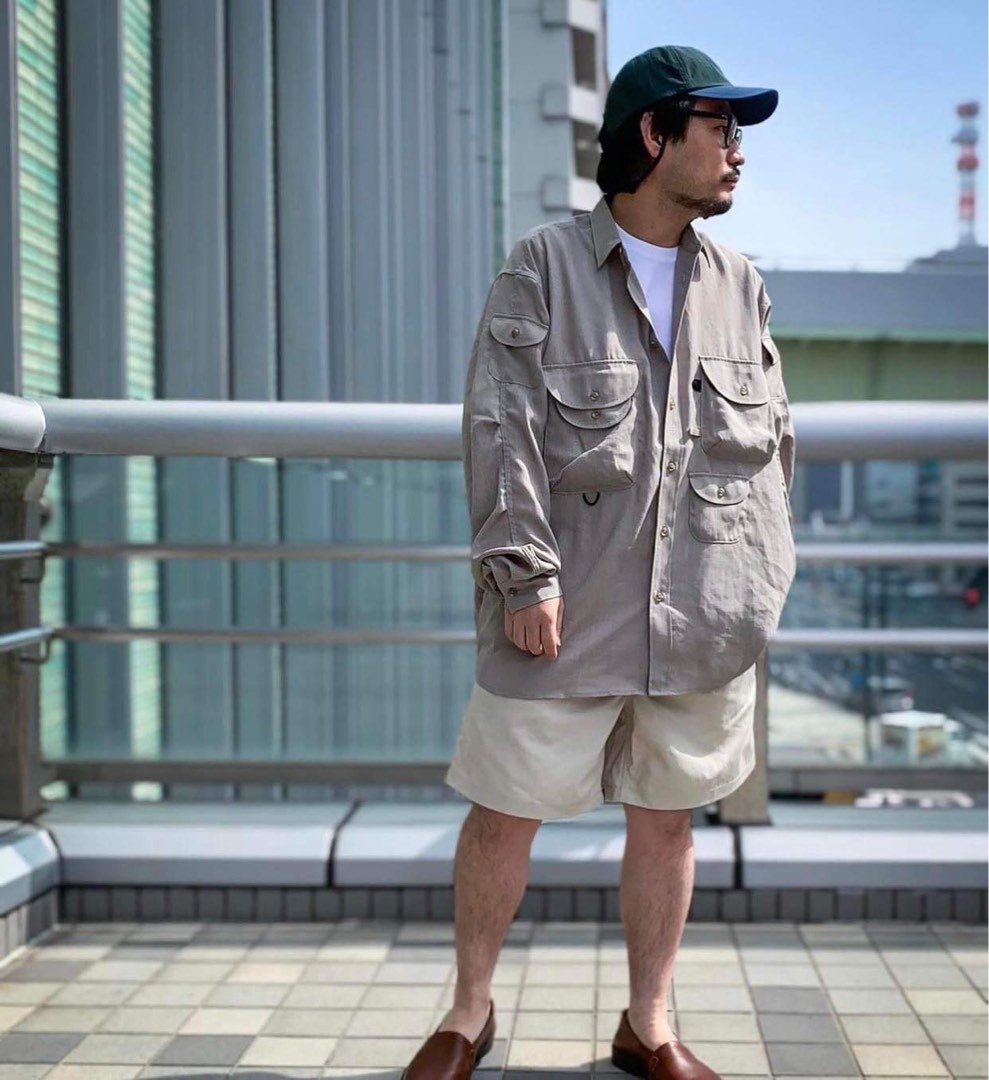 Daiwa Pier39 TECH BOMBAY SAFARI SHIRT Ivory wtaps see see sf, 男裝