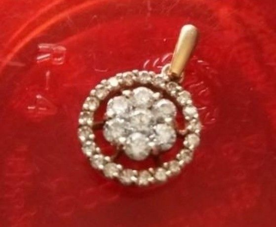 Real cheap diamond pendant