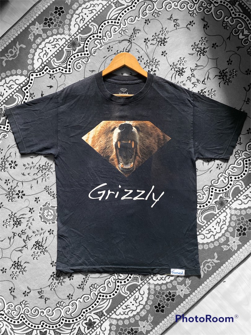 Diamond X Grizzly, Men's Fashion, Tops & Sets, Tshirts & Polo Shirts on ...