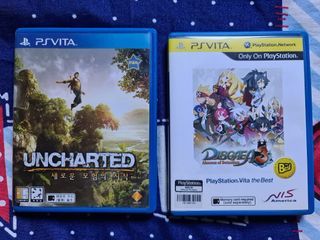 Disgaea 3 absence of detention & Uncharted Golden abyss