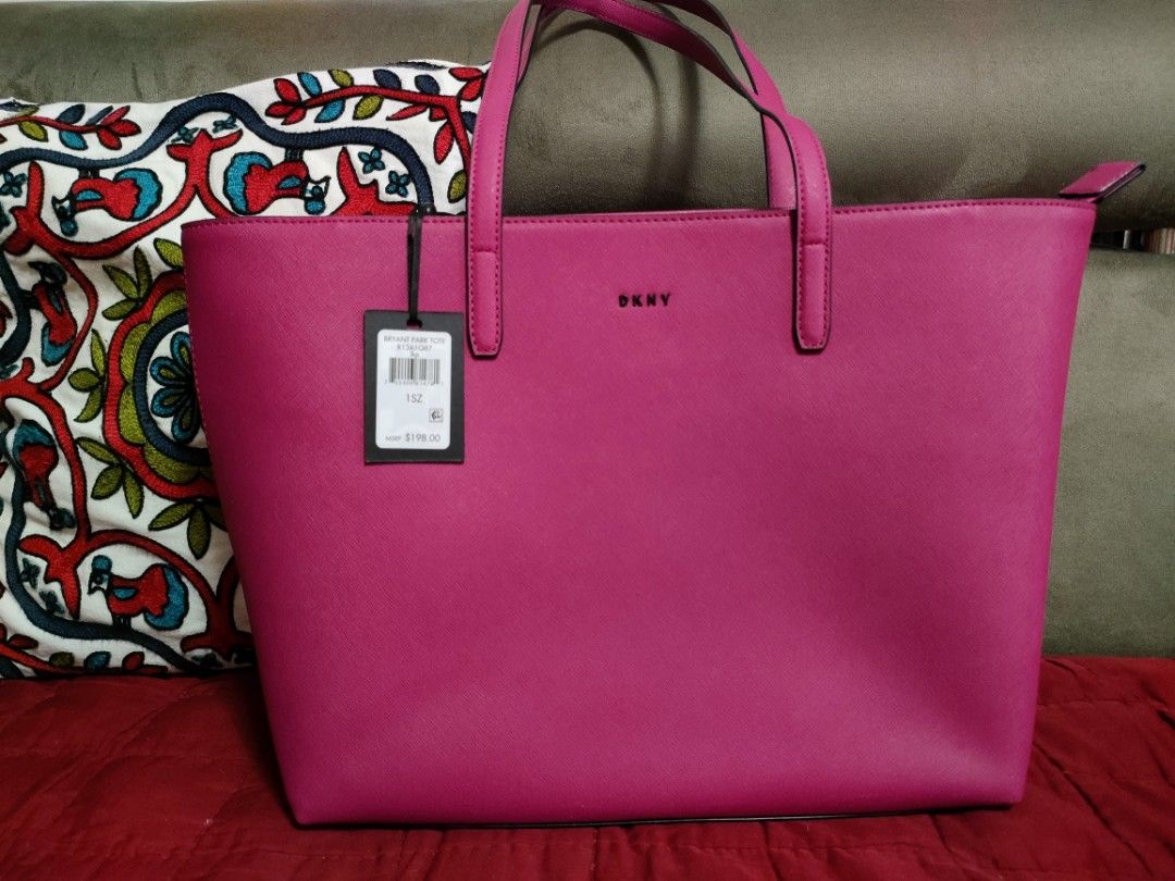 Dkny pink tote new arrivals bag
