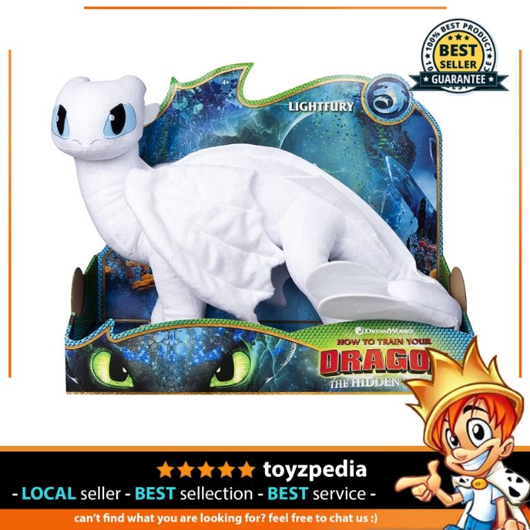 Light fury outlet deluxe dragon