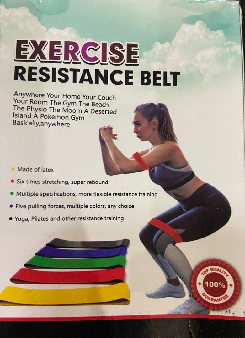 Exercise Resistance Belts Sports Equipment Exercise Fitness