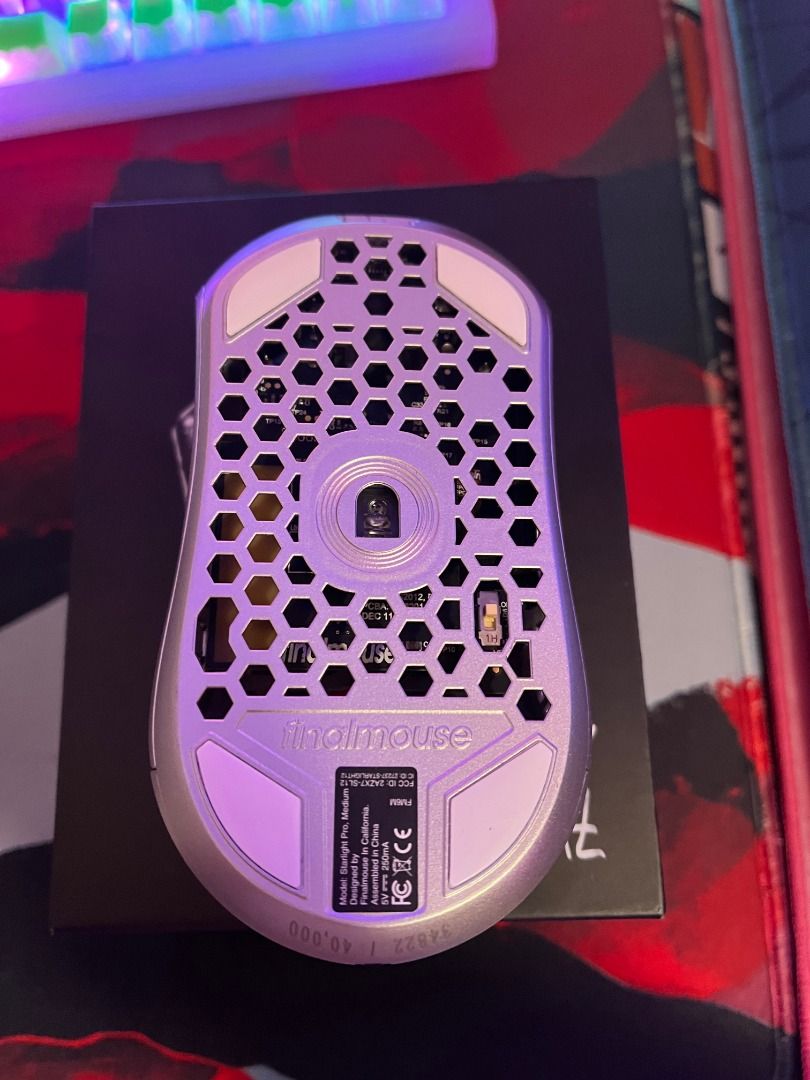 Finalmouse Starlight Pro Tenz 超輕量無線滑鼠(M), 電腦＆科技, 電腦