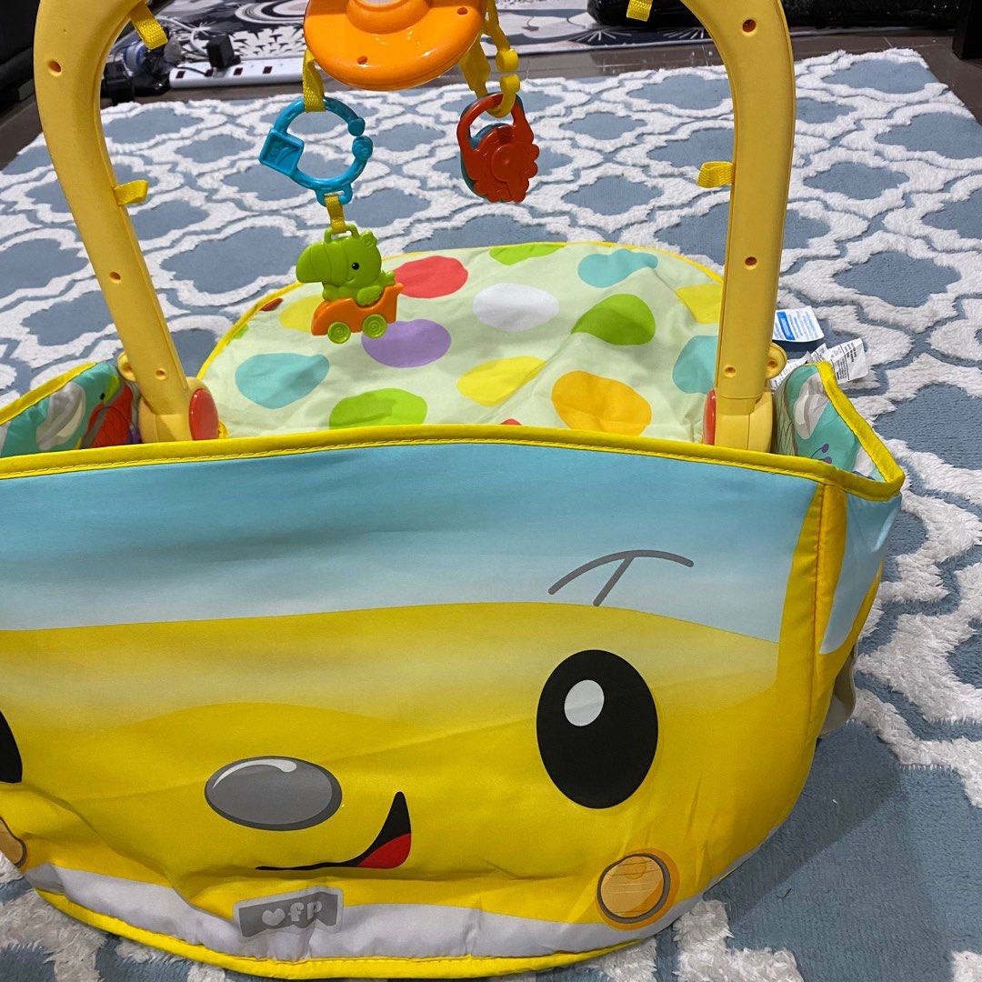Fisher price 3 in 1 convertible car gym baby playgym / fisher price