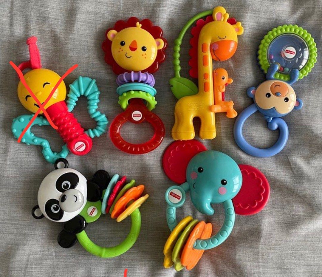 Fisher price hot sale rattle set