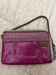FOSSIL KEYPER WRISTLET PINK ORI 💯