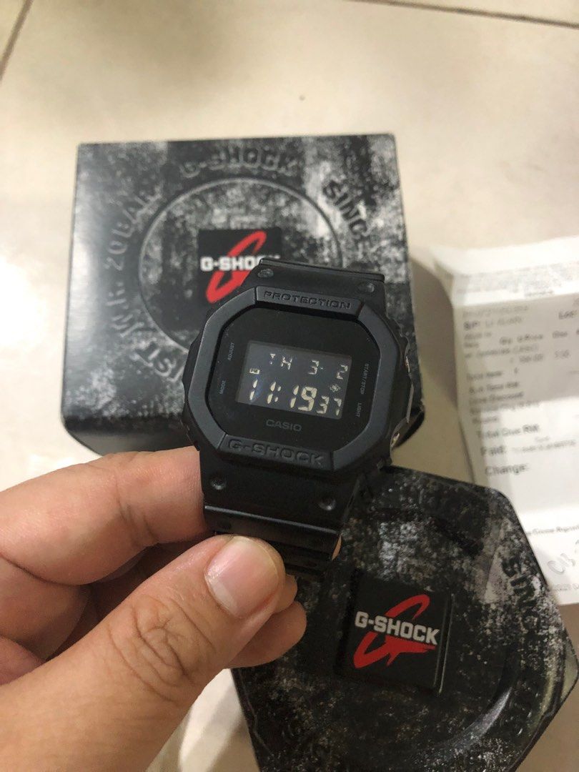 G shock Casio Ori DW5600 BB