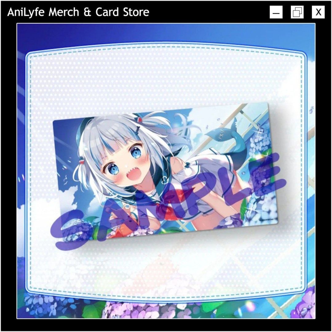 Gawr Gura 2022 Birthday HOLOLIVE Celebration Merch [MTO], Hobbies