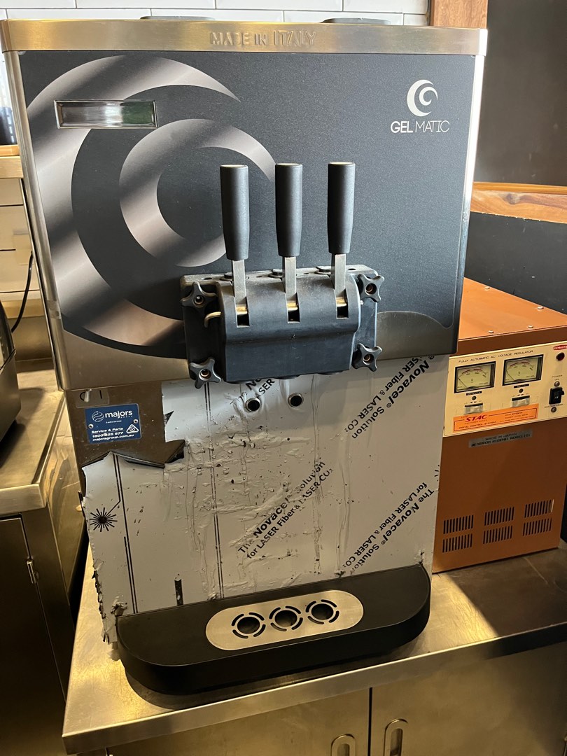 Gel matic ice hotsell cream machine manual
