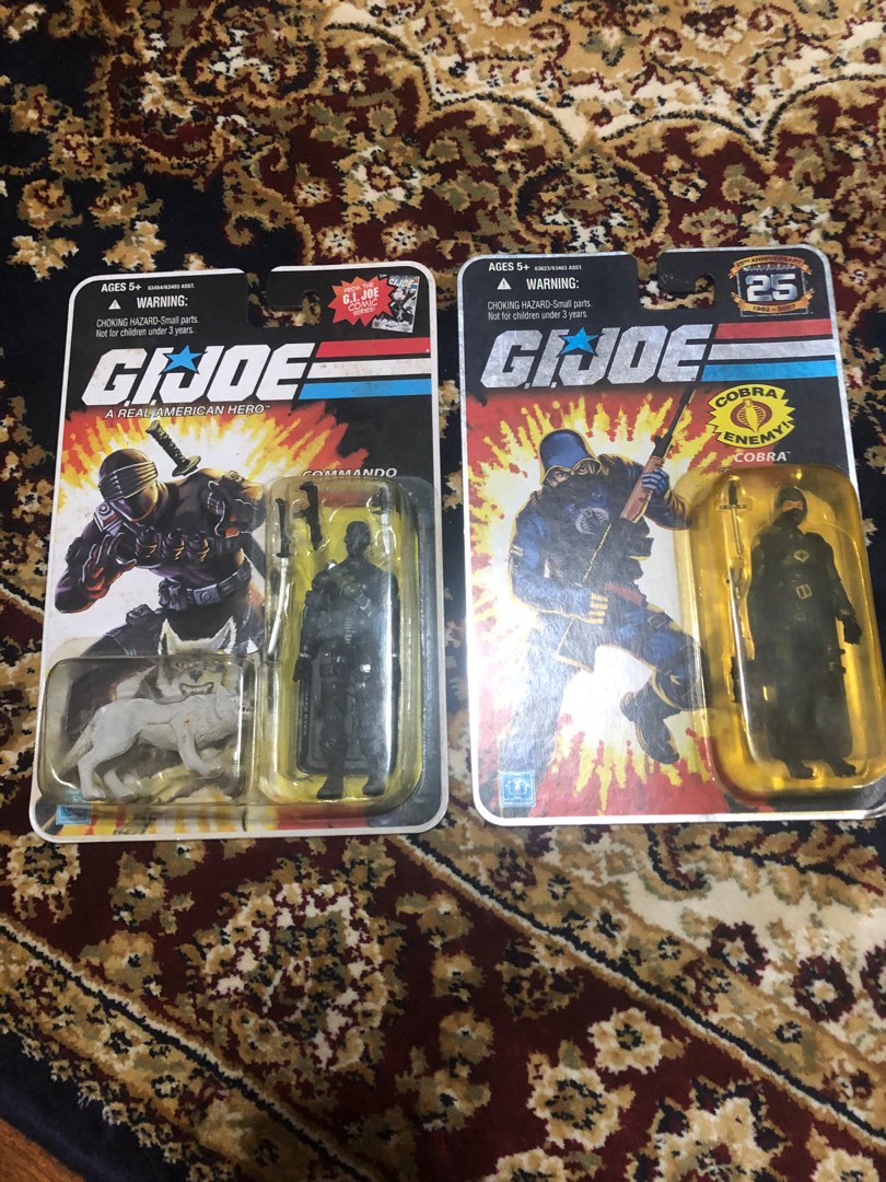GI JOE 25th SNAKE EYES 2008 MOC EUR 65,00 - FR GI JOE 25th SNAKE EYES 2008 MOC EUR 65,00 - FR