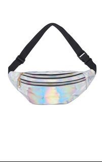 Girls Women Boys Men Multiple Design Waist Pouch Cross Body Bag Lightweight Iridium Camo Bag
