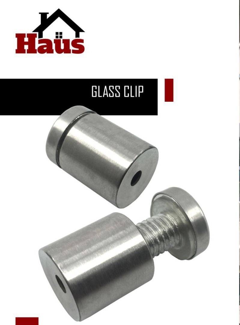 Glass Holder / Stainless Steel Frameless Standoff Clamp Hardware for