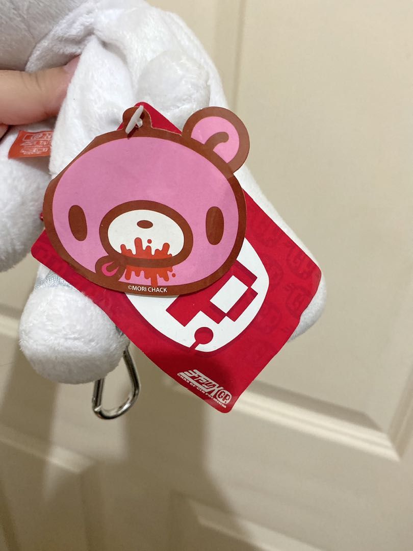 Peluche Ours Mori Chack CHAX CGP-048 Taito - Rose Sombre, 12 Cm, POSEABLE, état Junk