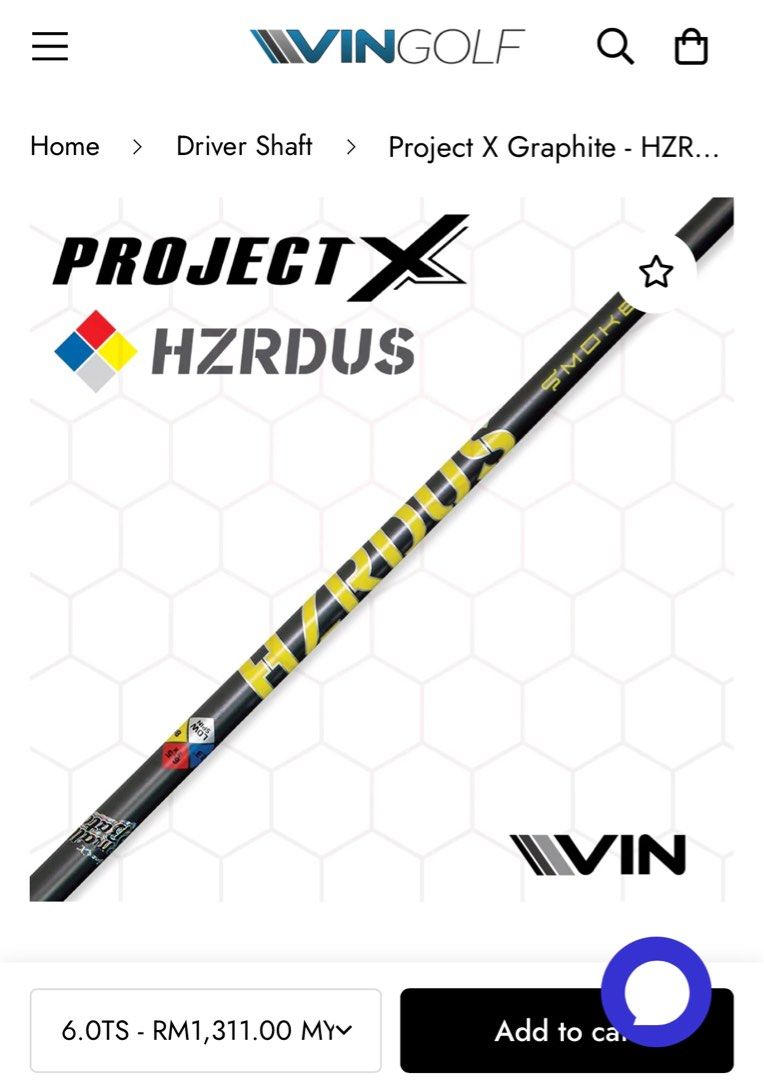 Golf shaft driver, Sports Equipment, Other Sports Equipment and
