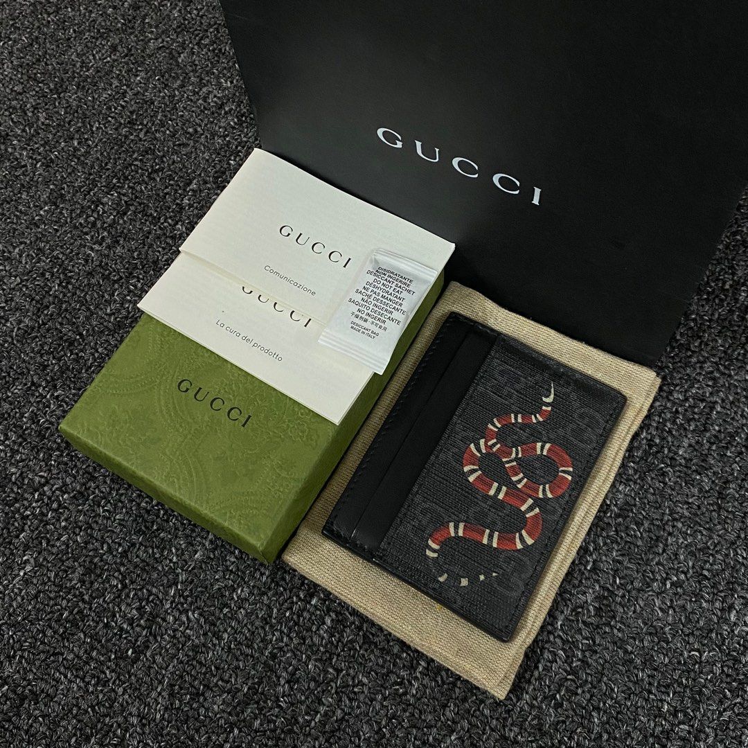 Gucci snake wallet, Luxury, Bags & Wallets on Carousell