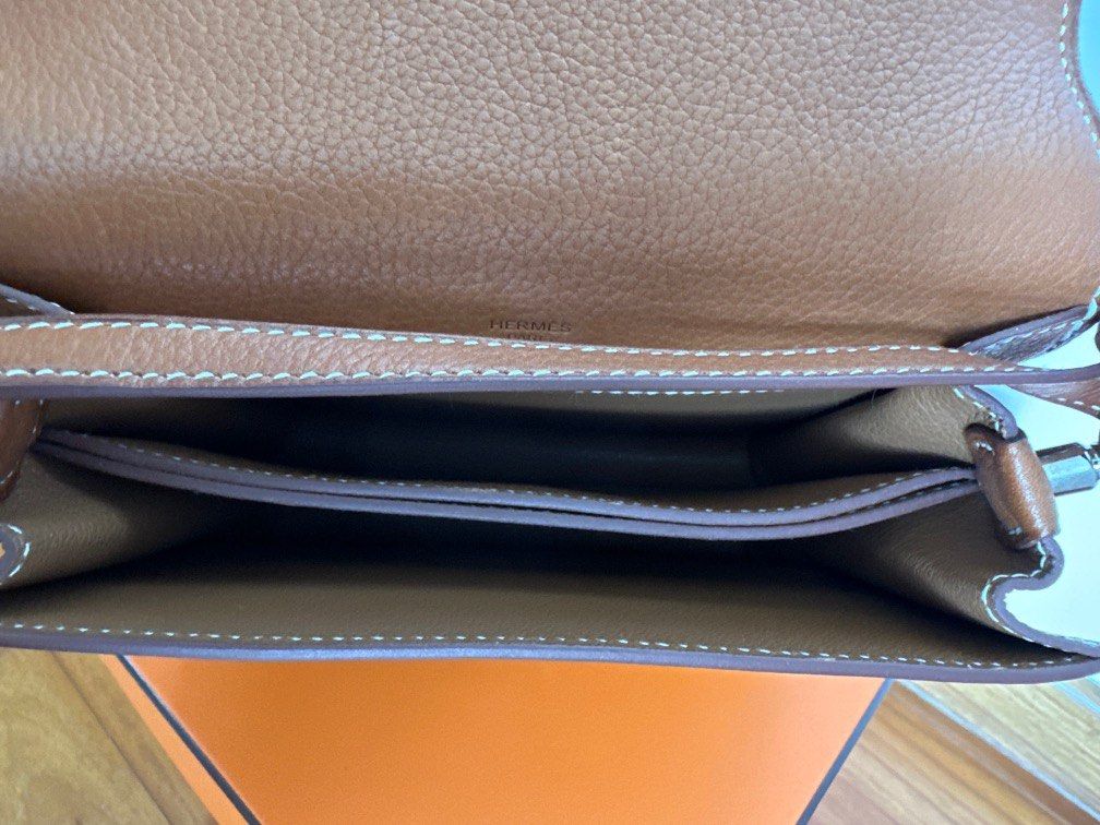 NEW Hermes Kelly 25 Fauve Faubourg Barenia Ghw, Luxury, Bags & Wallets on  Carousell