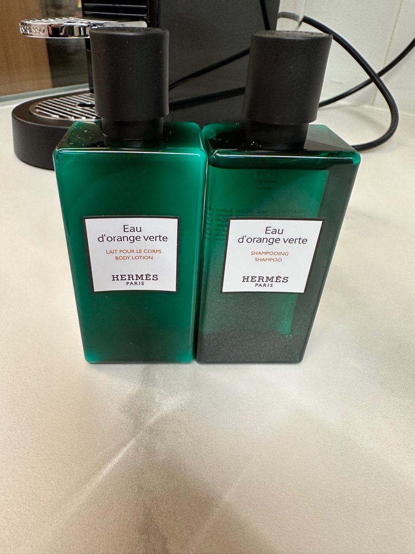 Hermes Shampoo and Body Lotion 80ml, Beauty & Personal Care, Bath