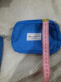 Herschel  blue coin purse